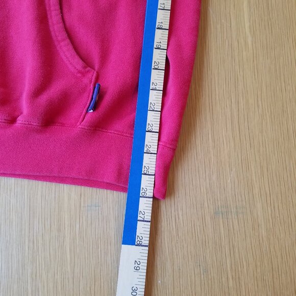 NFL Team Apparel Retro Patriots Logo Red and Blue Hoodie Jacket - Picture 13 of 14